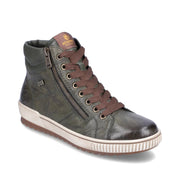 Remonte Maditta D0772-52 Green Lace-Up Boots