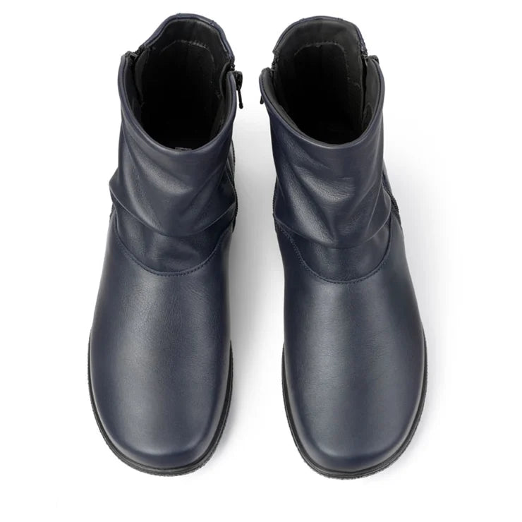 Hotter Whisper Wide Navy Boots
