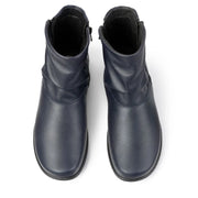 Hotter Whisper Wide Navy Boots