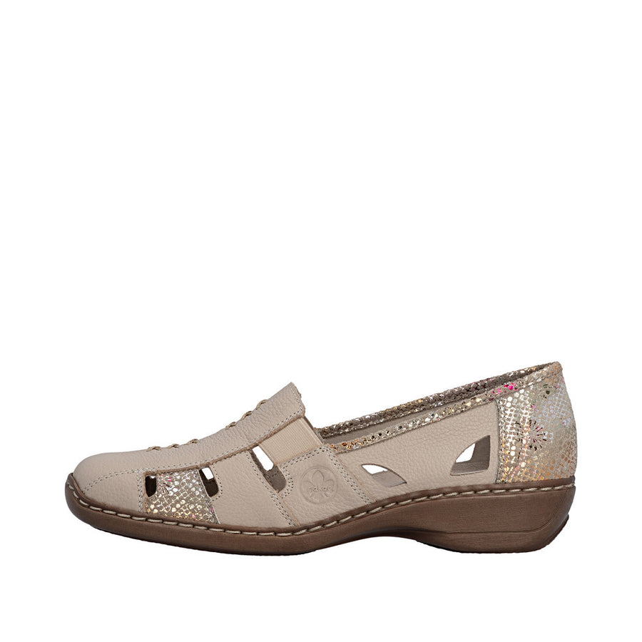 Rieker Doris 41385-63 Beige Shoes