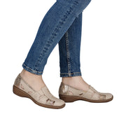 Rieker Doris 41385-63 Beige Shoes