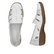 Rieker Doris 41385-80 White Shoes