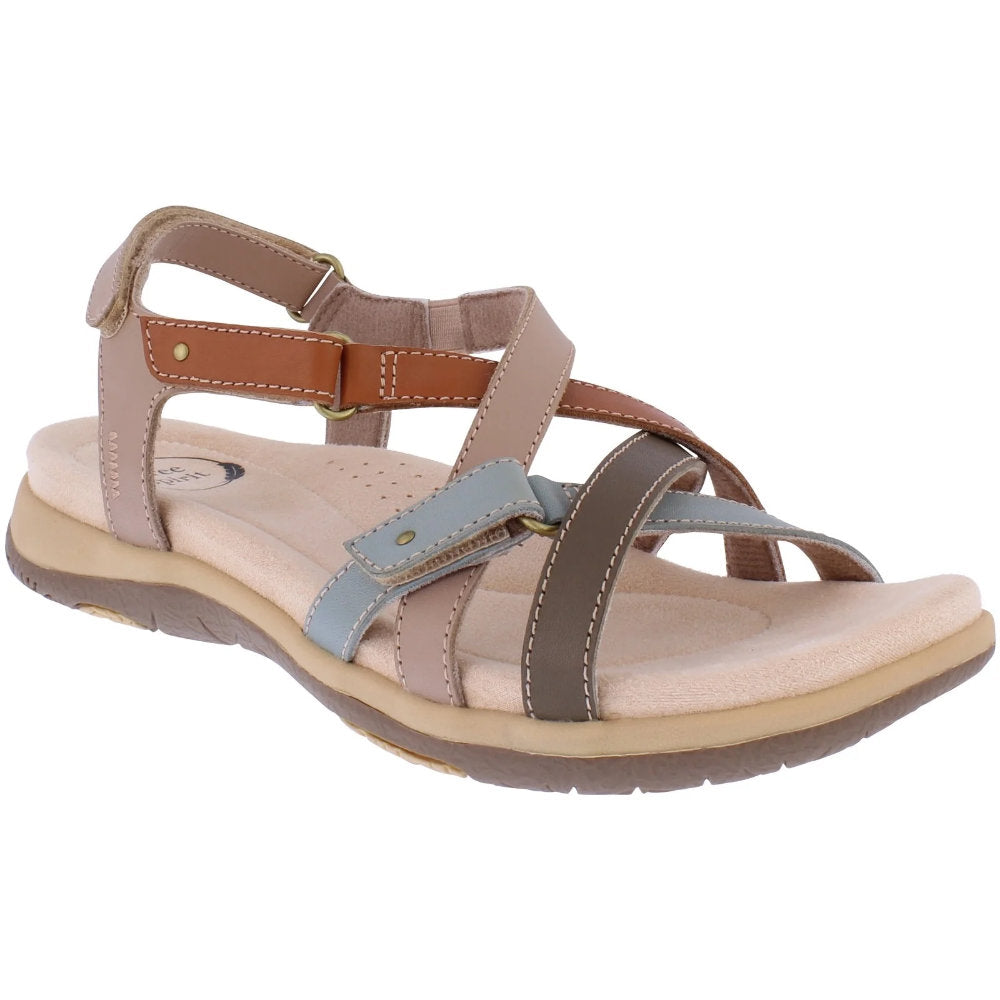 Free Spirit 41598 Belize Walnut Multi Sandals