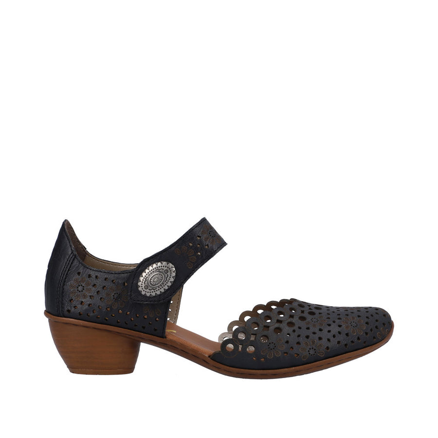Rieker Mirjam 43753-14 Navy Shoes