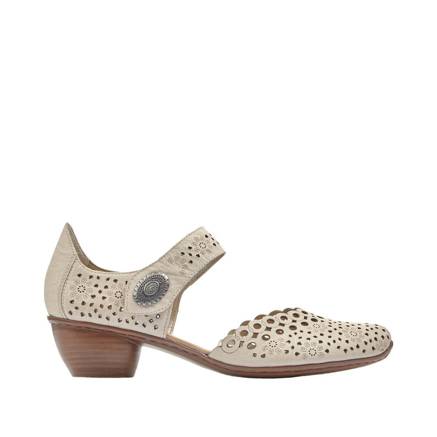 Rieker Mirjam 43753-60 Beige Shoes