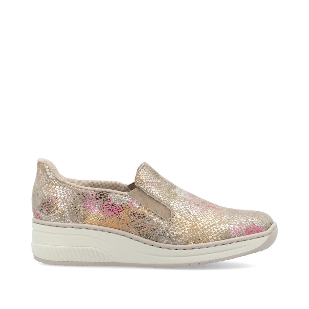 Rieker Doris 48761-90 Metallic Shoes