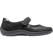 Waldlaufer 496H33-350-001 Black Shoes