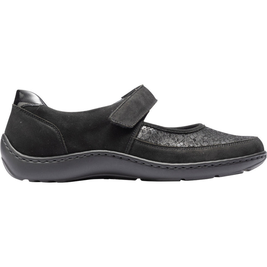 Waldlaufer 496H33-350-001 Black Shoes