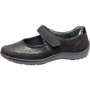 Waldlaufer 496H33-350-001 Black Shoes