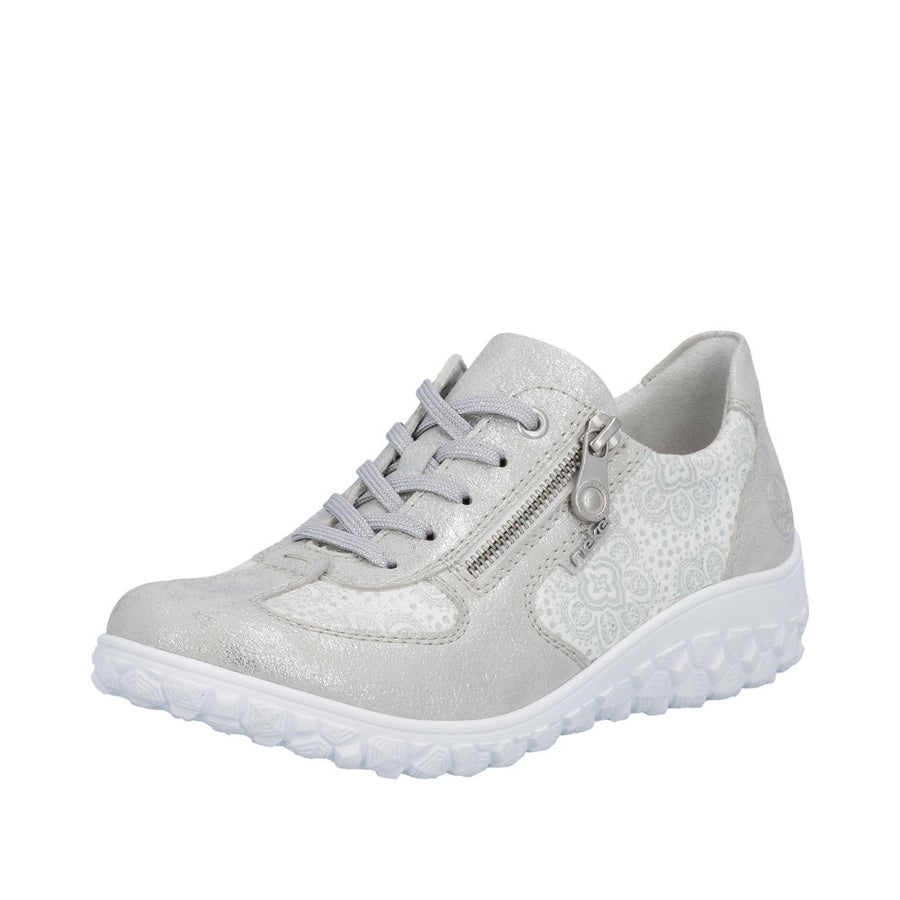 Rieker Bronia 59501-90 Silver Shoes