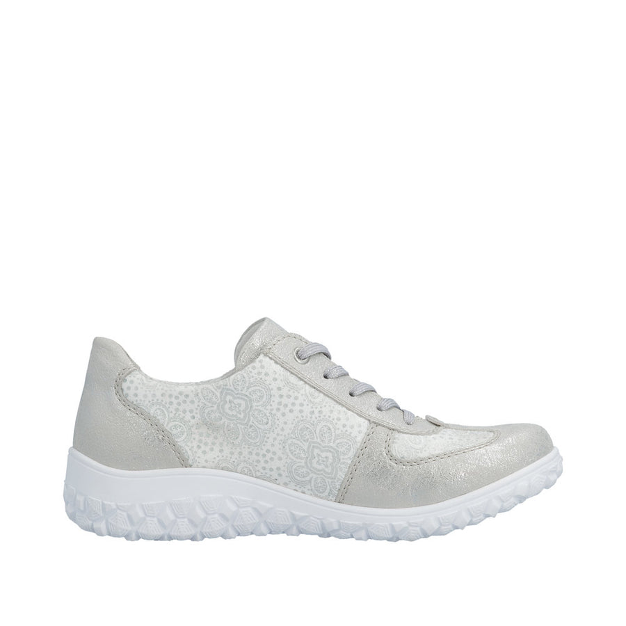 Rieker Bronia 59501-90 Silver Shoes