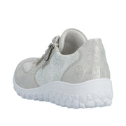 Rieker Bronia 59501-90 Silver Shoes