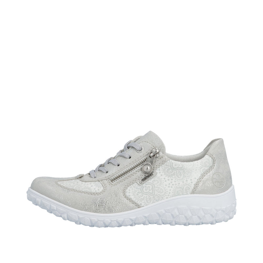 Rieker Bronia 59501-90 Silver Shoes