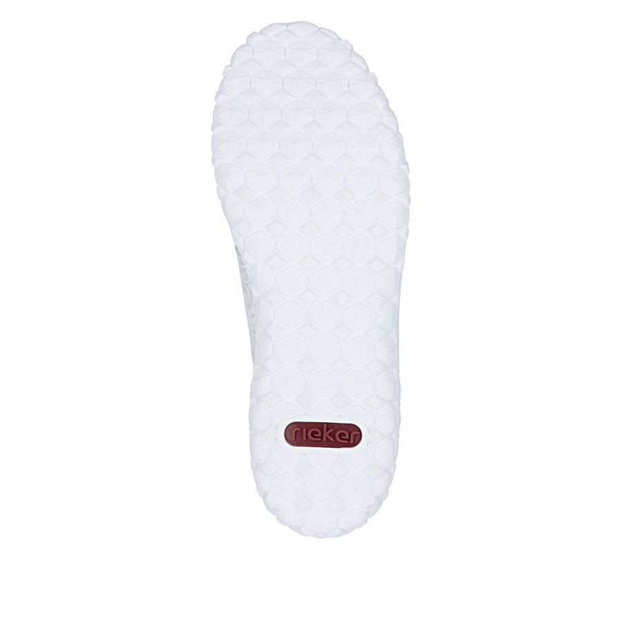 Rieker Bronia 59501-90 Silver Shoes