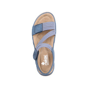 Rieker Franja 64870-14 Blue Sandals