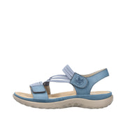 Rieker Franja 64870-14 Blue Sandals