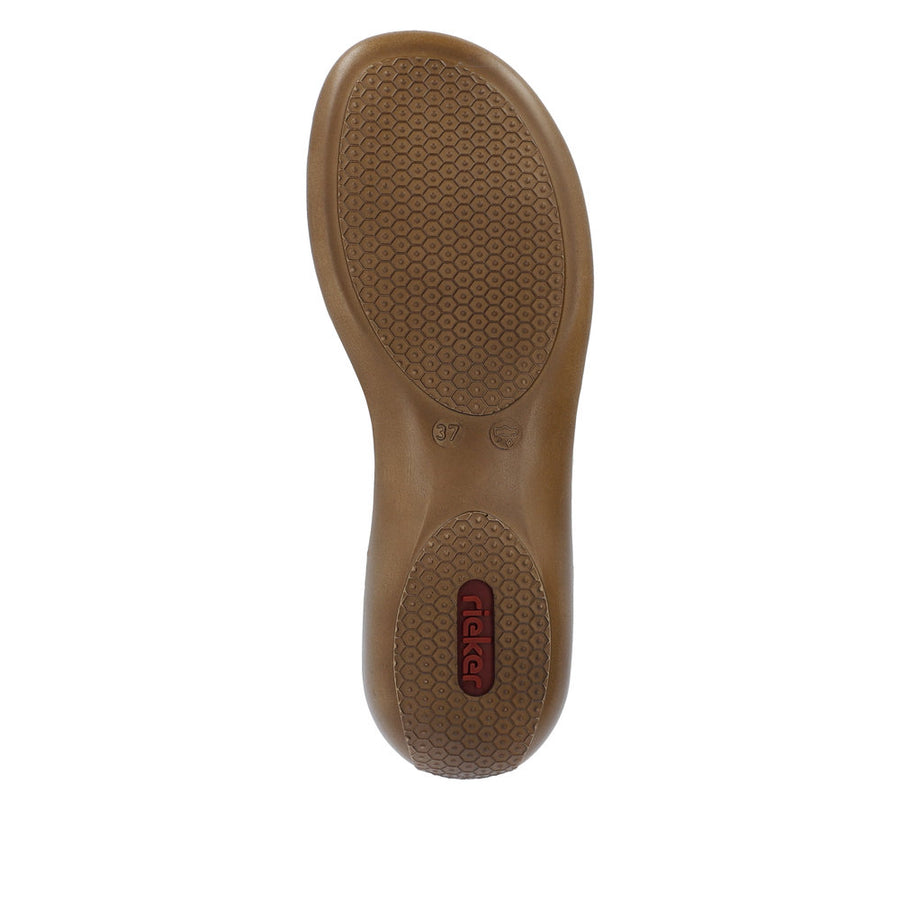 Rieker Regina 65918-81 White Beige Sandals