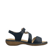 Rieker Regina 659C7-16 Navy Sandals