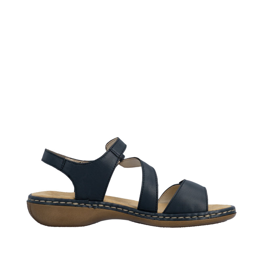 Rieker Regina 659C7-16 Navy Sandals