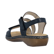Rieker Regina 659C7-16 Navy Sandals