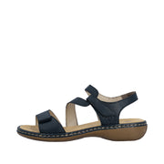 Rieker Regina 659C7-16 Navy Sandals