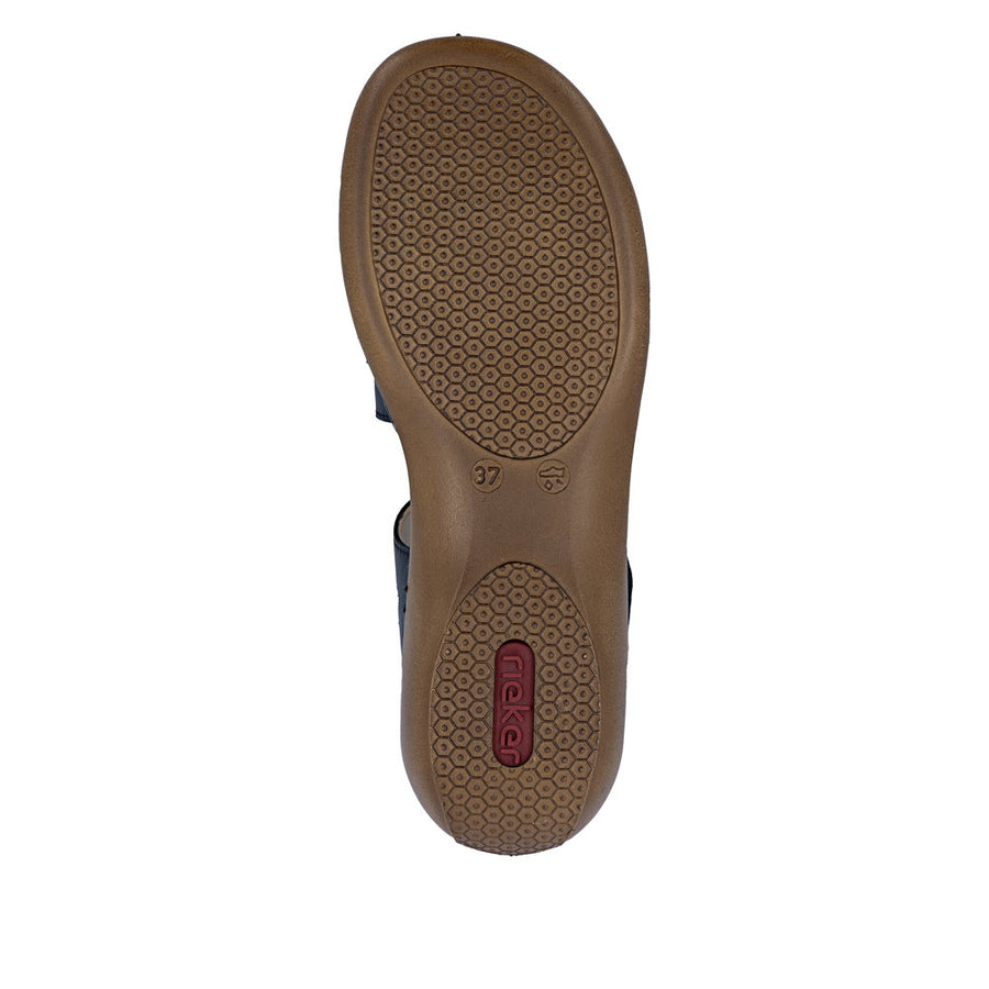 Rieker Regina 659C7-16 Navy Sandals