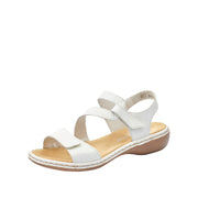 Rieker Regina 659C7-80 White Sandals