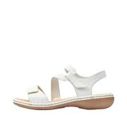Rieker Regina 659C7-80 White Sandals