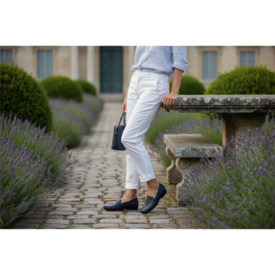 Maria Lya Alice Navy Moccasin