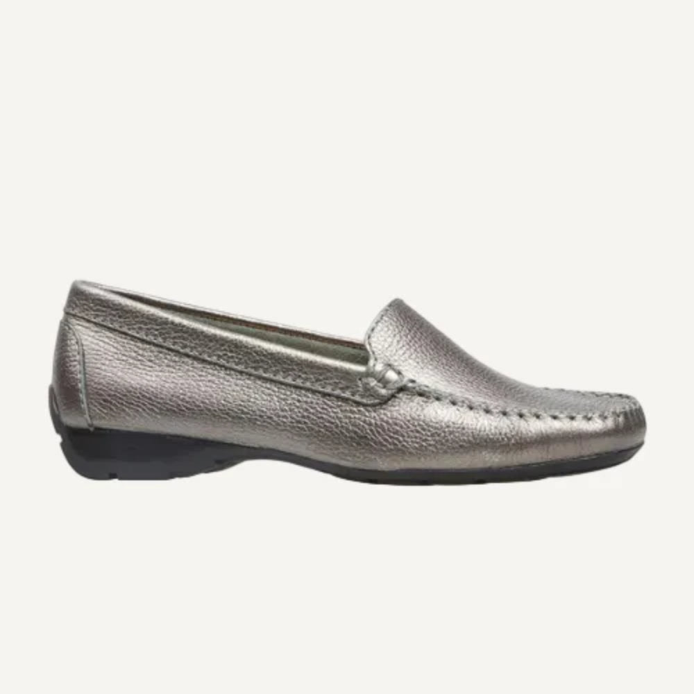 Maria Lya Alice Pewter Moccasin