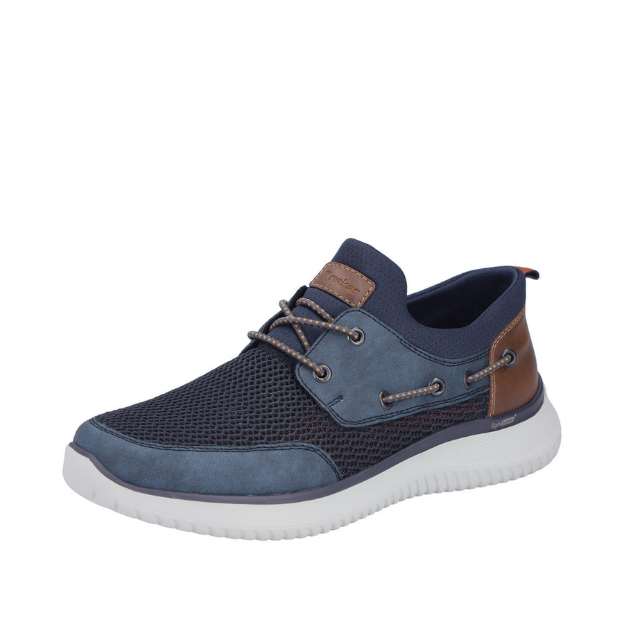Rieker Timothy B9643-14 Navy Shoes