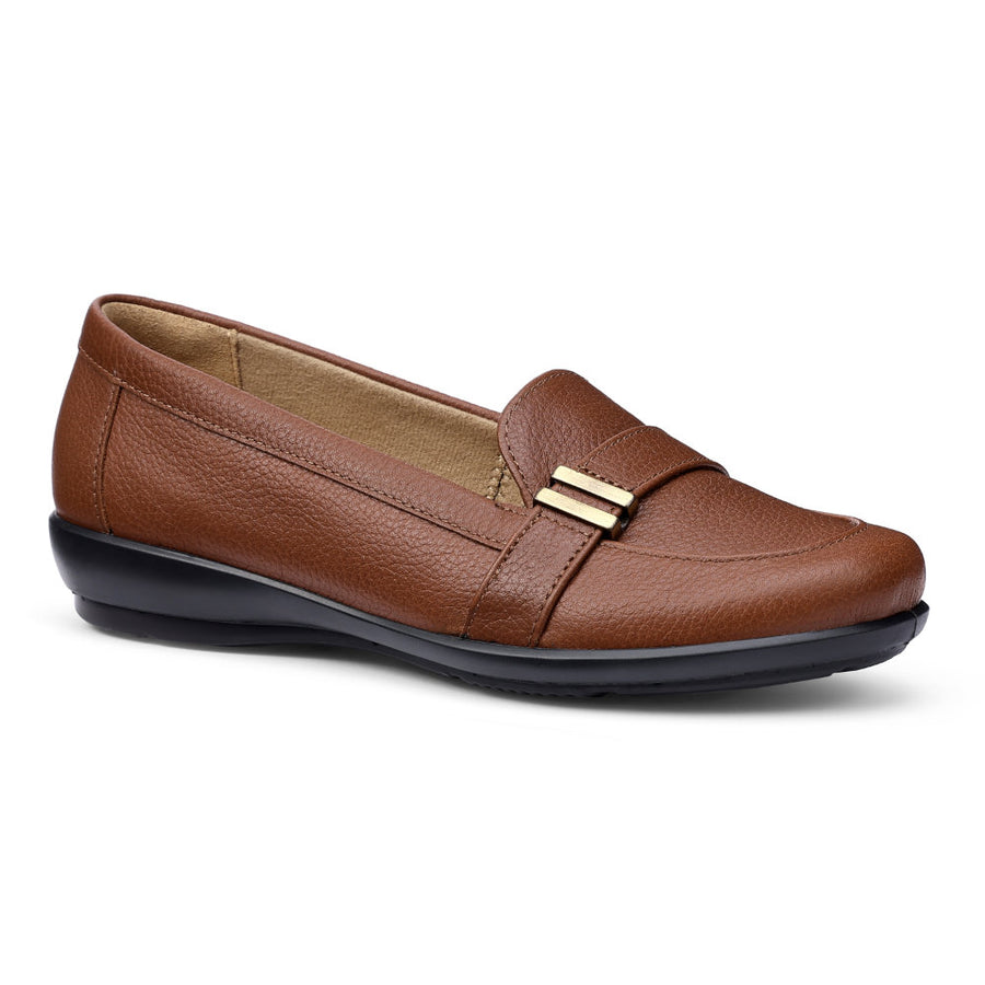 Hotter Clay Rich Tan Shoes