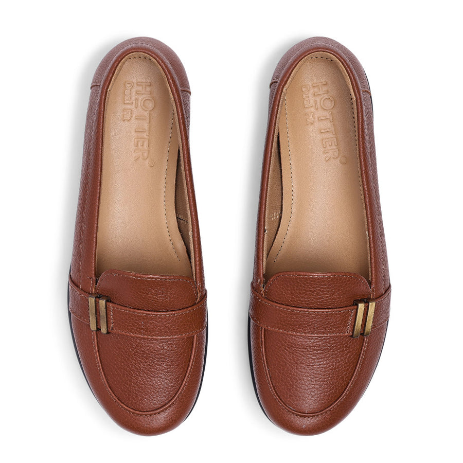 Hotter Clay Rich Tan Shoes