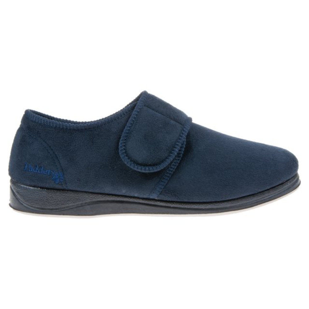 Padders Charles G Fit Navy Slippers