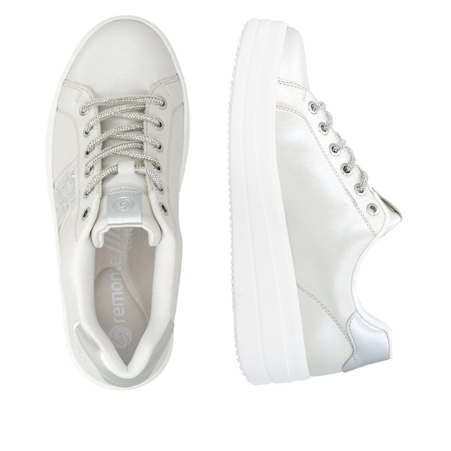 Remonte Julika D1C10-90 Silver Trainers