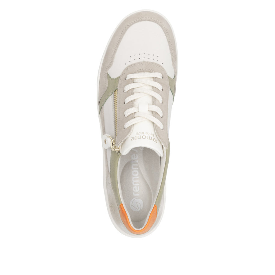 Remonte Louann D1E06-80 White Trainers