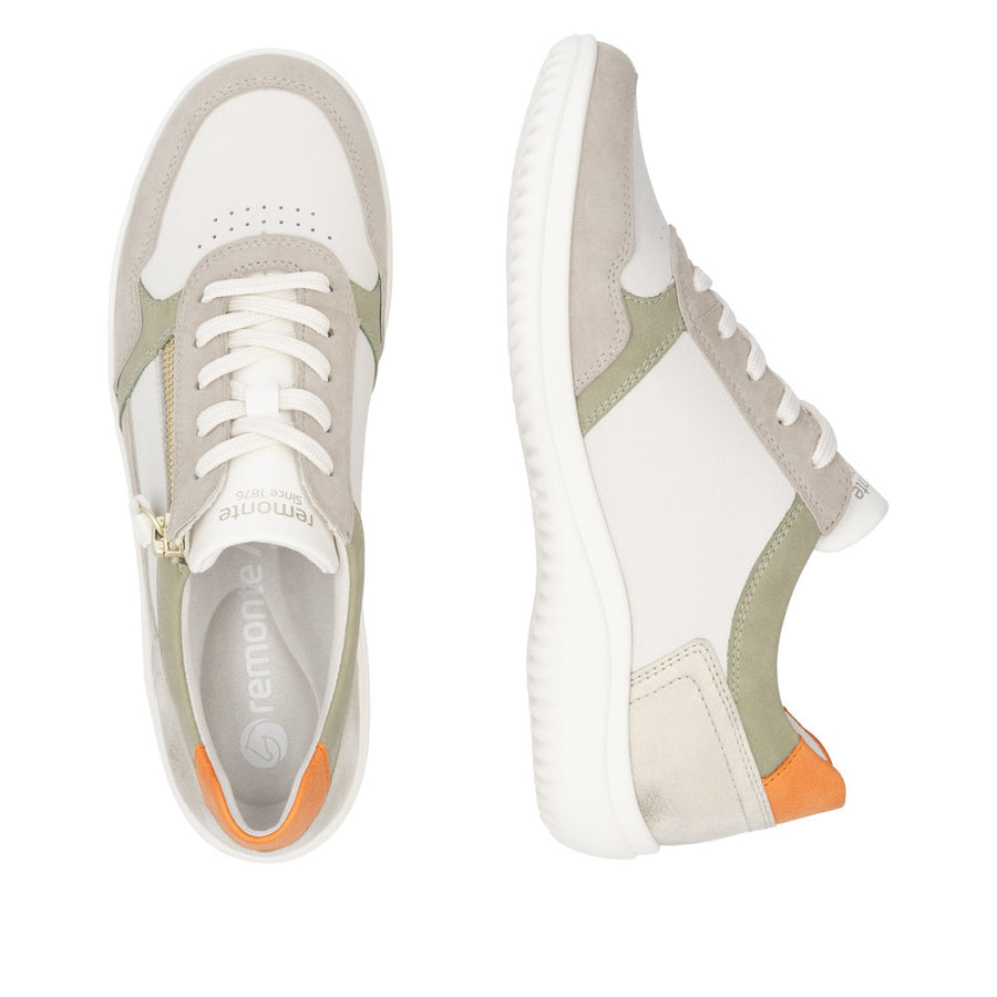 Remonte Louann D1E06-80 White Trainers