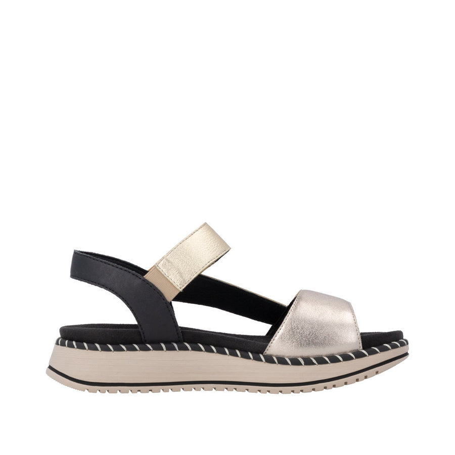 Remonte Jocelyn D3J50-90 Gold Sandals