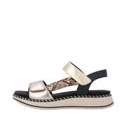 Remonte Jocelyn D3J50-90 Gold Sandals