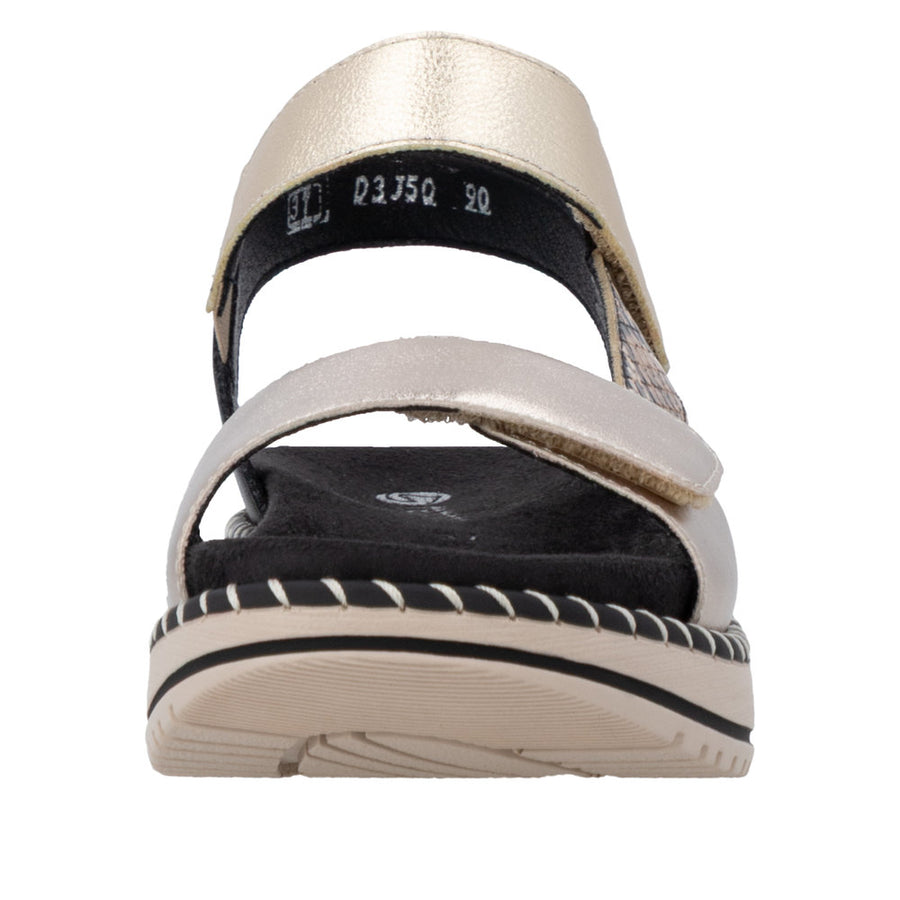 Remonte Jocelyn D3J50-90 Gold Sandals