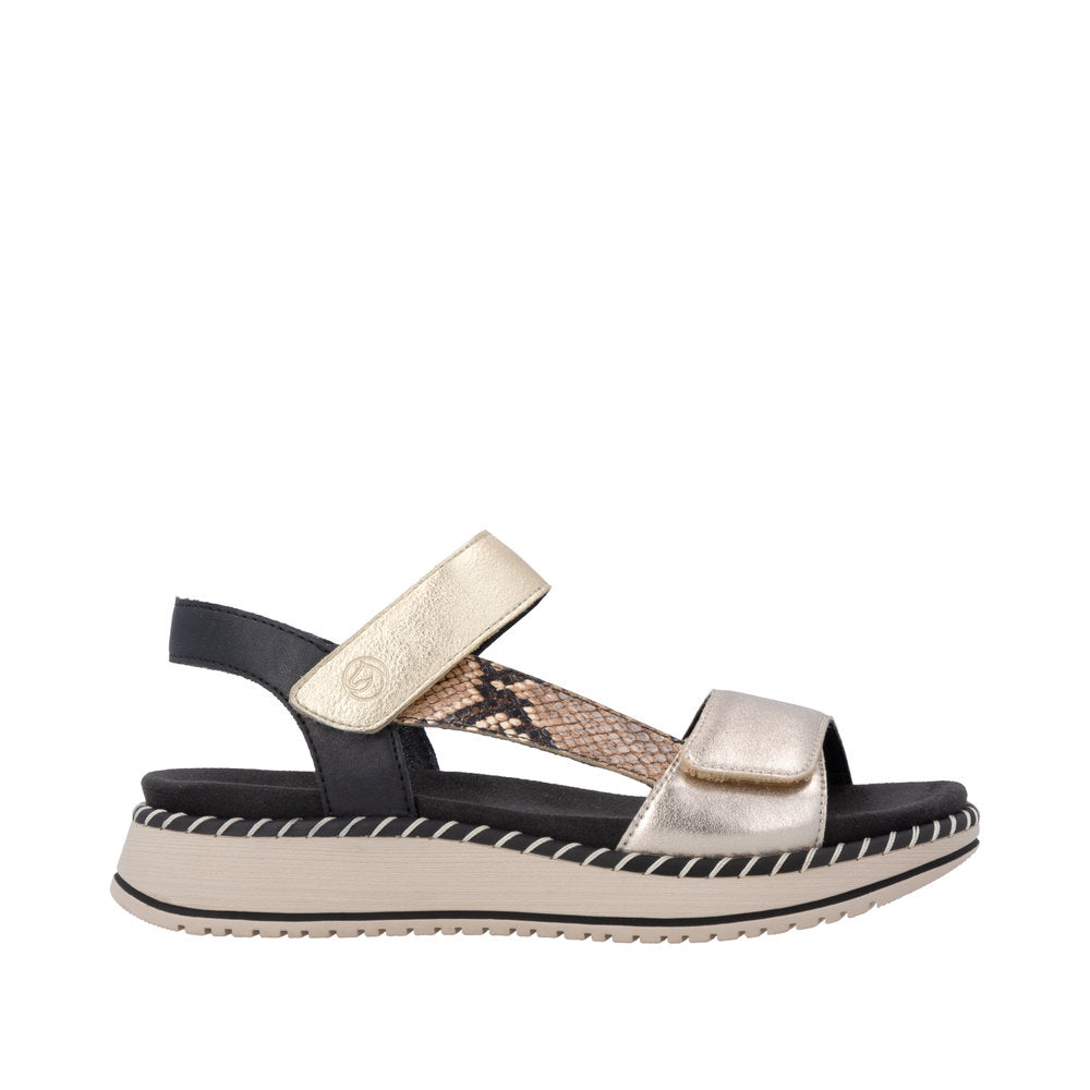 Remonte Jocelyn D3J50-90 Gold Sandals
