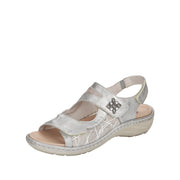 Remonte Filippa D7647-16 Silver Sandals