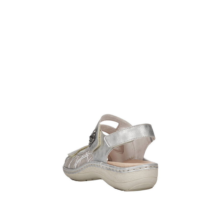 Remonte Filippa D7647-16 Silver Sandals