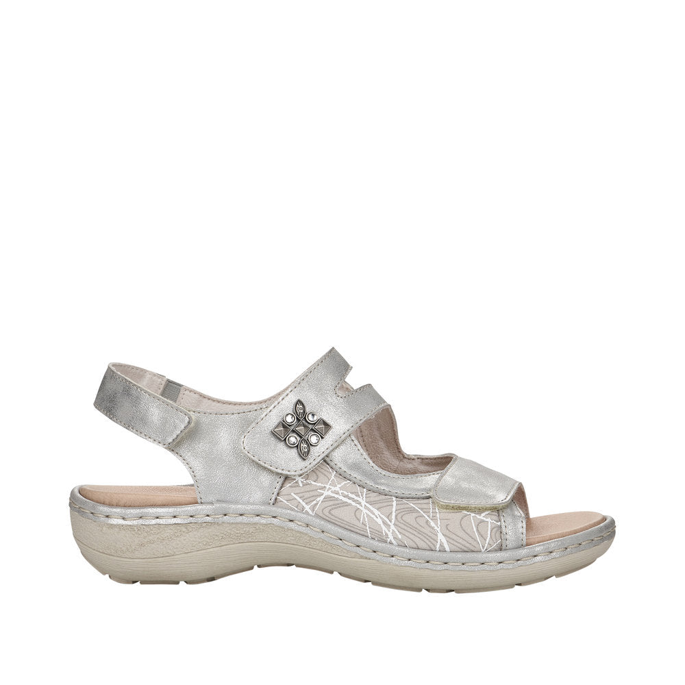 Remonte Filippa D7647-16 Silver Sandals