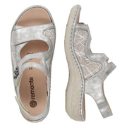 Remonte Filippa D7647-16 Silver Sandals