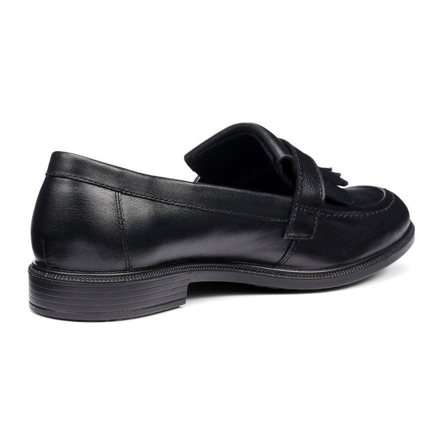 Hotter Fowey Wide Black Shoes