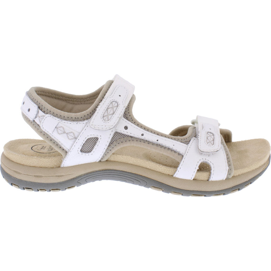 Free Spirit 40543 Frisco White Leather Sandals