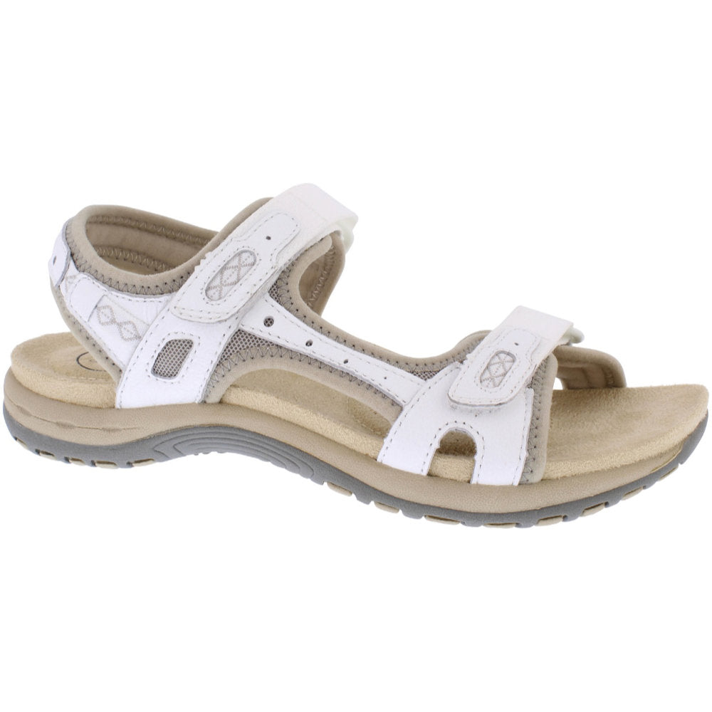 Free Spirit 40543 Frisco White Leather Sandals