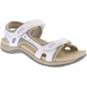 Free Spirit 40543 Frisco White Leather Sandals