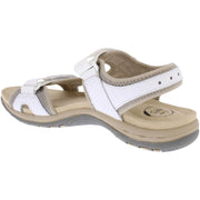 Free Spirit 40543 Frisco White Leather Sandals